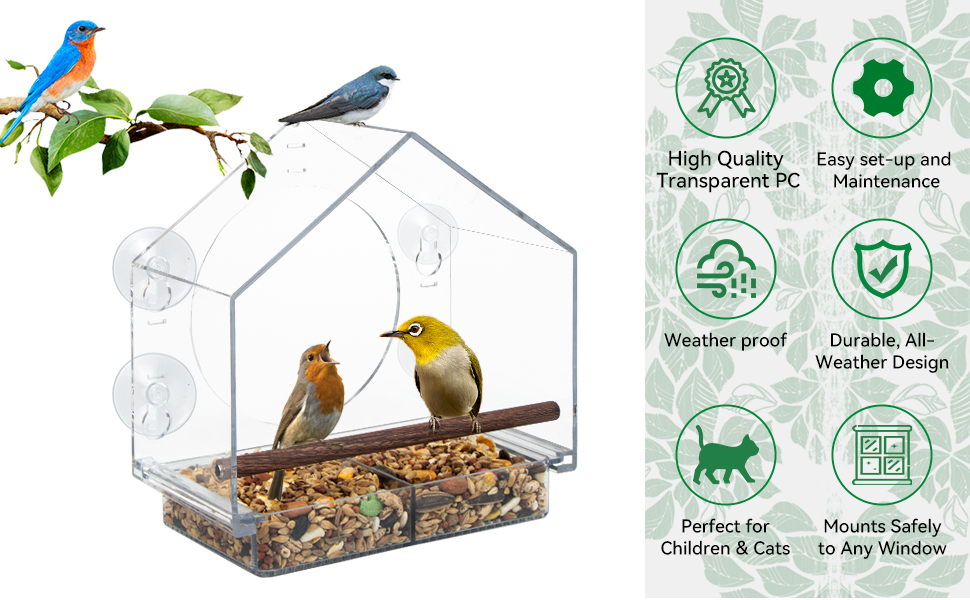 bird feeders large capacity